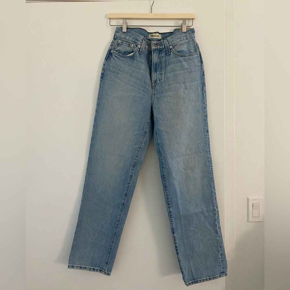madewell vintage straight jeans 🩵 *never worn, new with tags*